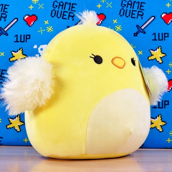 Squishmallow Aimee the Chick 7" UltraSoft Stuffed Easter Holiday Toy Plush NWT - Picture 2 of 12